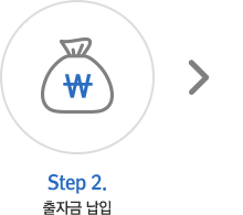 Step 2.출자금 납입